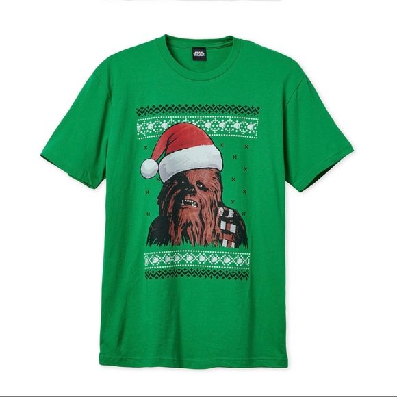 Star Wars Chewbacca Christmas shirt Disney XL